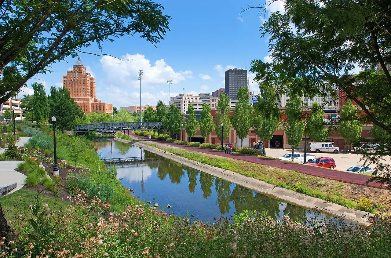 Skyline of Akron, Ohio