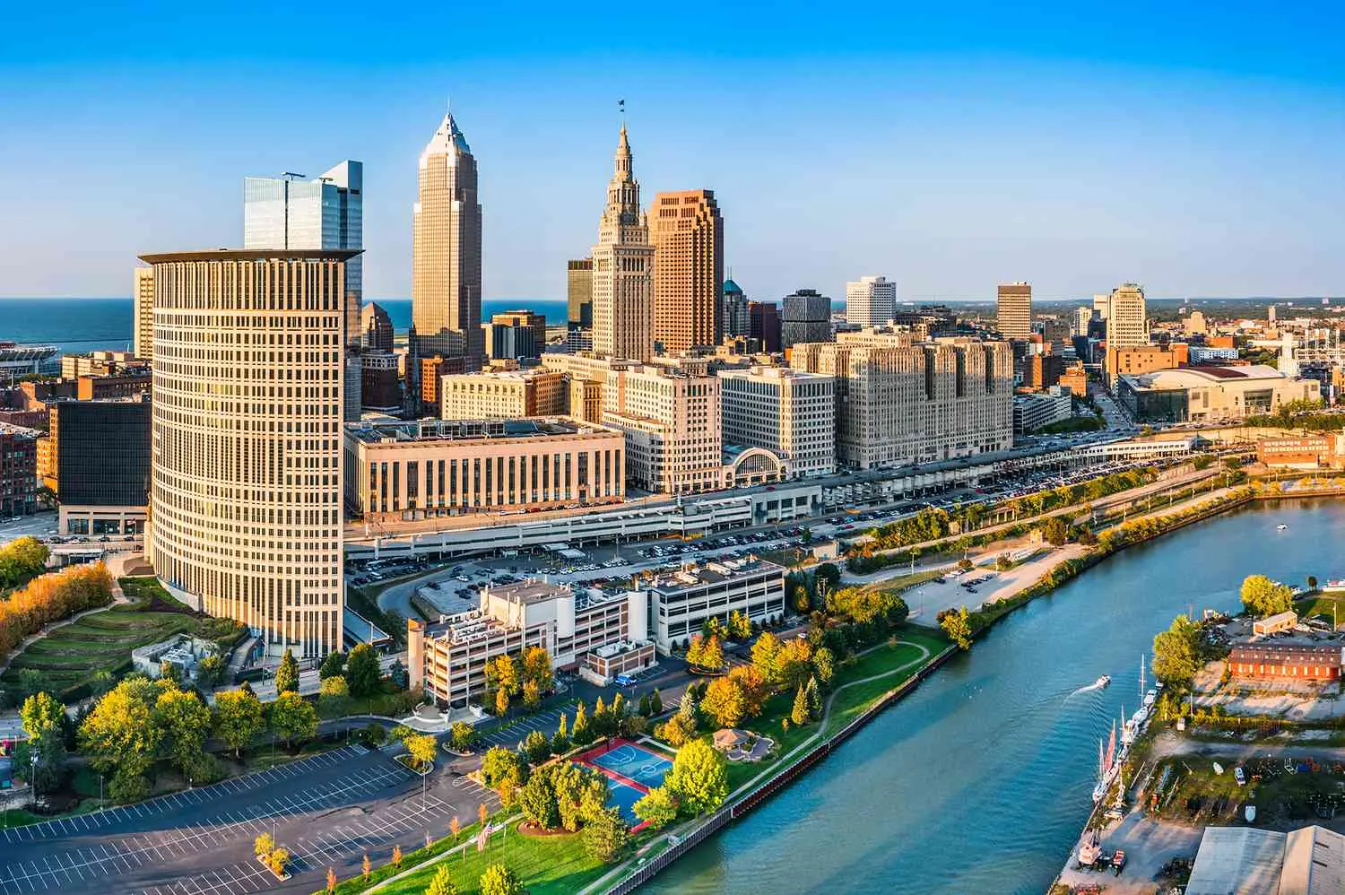 Skyline of Cleveland, Ohio
